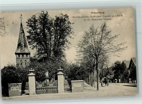 Oldenburg 1909 Verlag Büsing Nr. 673 - Nadorsterstr. AK