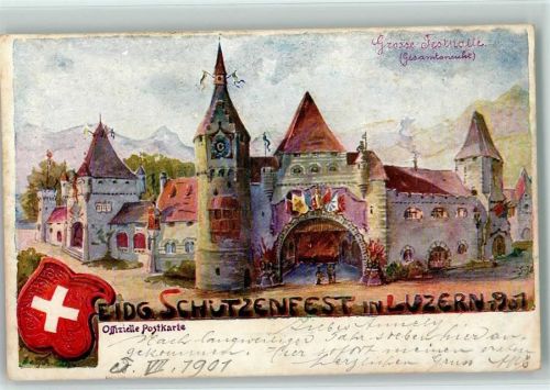 Große Festhalle - Eidgen. Schützenfest in Luzern