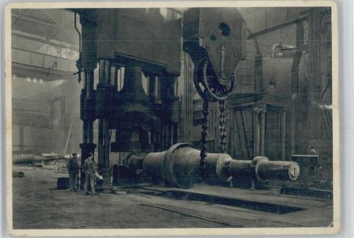 1935 Presse im Schmiedepreßwerk - Berufe AK