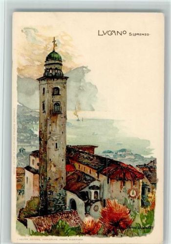 Lugano Velten Verlag Nr. 398 - gute Erhaltung AK