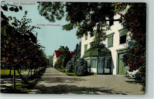 Bad Salzschlirf Kurpark Promenade