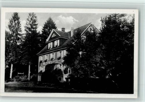 Oppenau 1933 Gasthof zur Brauerei Bruder , gute Erhaltung AK
