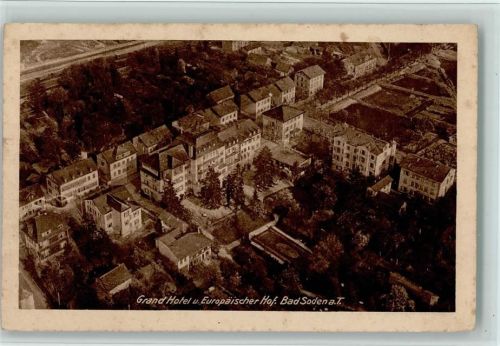 65812 W6232 Bad Soden am Taunus 1922 - Luftbild - I Flecken