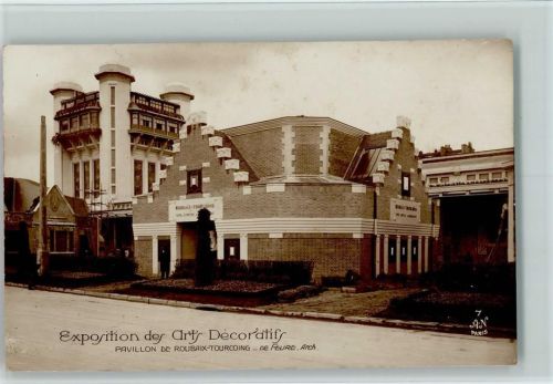 Exposition des Arts Decoratifs - Nr. 7 Verlag A. Noyer - Pavillon de Roubaiy-Tourcoing - Architektur