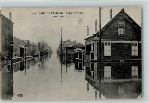 Alfortville Nr. 678 - Crue de la Seine 1910 -