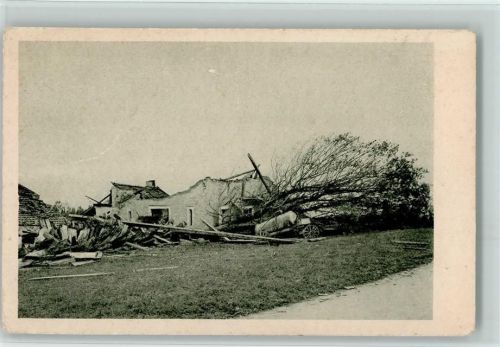 La Chaux-de-Fonds Cyclone 192 - Ferme detruite