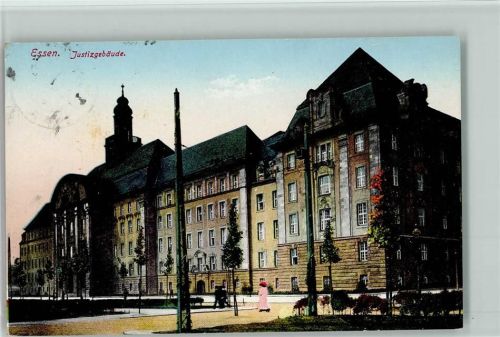 Essen Justizgebäude 1916 AK