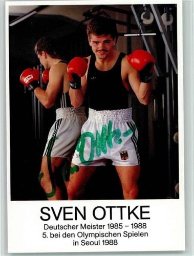 Sven Ottke - Original Autogramm