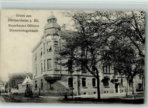 Germersheim Neuerbautes Offiziers Dienstwohngebäude