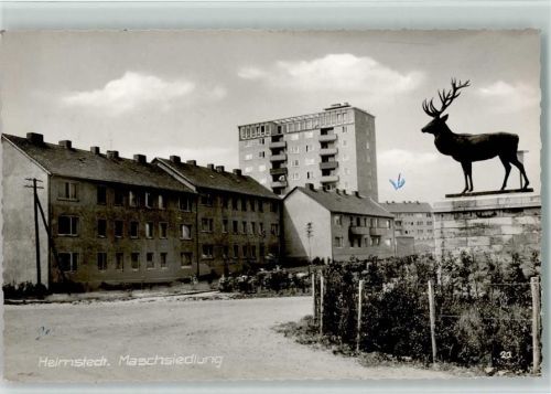 Helmstedt Maschsiedlung Hirsch-Denkmal