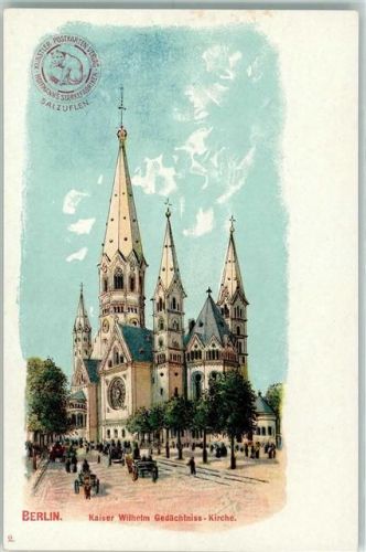 Berlin Mitte 1900 Berlin Nr. 2 Kaiser Wilhelm Kirche