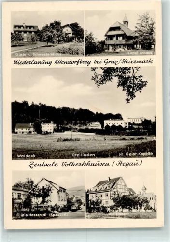 Attendorfberg Samariter-Schwestern eV Niederlassung Attendorfberg ZentraleVolkertshausen Hegau Kapellenhaus Dreilinden Hl. Geist-Kapelle Filiale Hessental