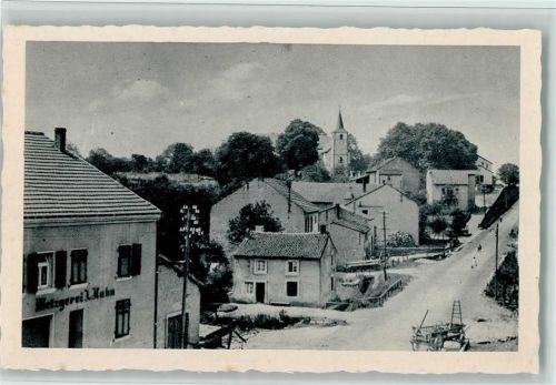 66798 W6634 Ittersdorf - Ortsansicht Metzgerei Hahn