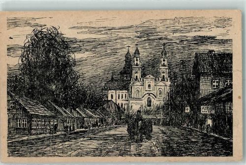 Pinsk 1916 Brestertstrasse