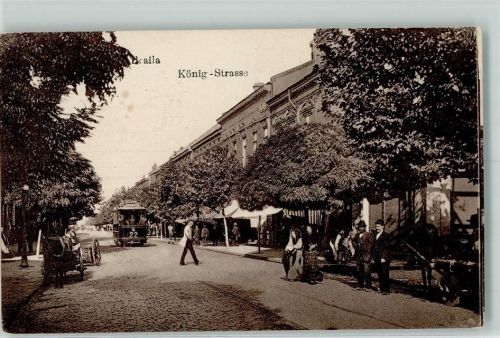 Braila König-Straße Straßenbahn 22