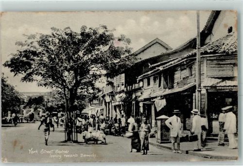 Colombo York Street Corner Tucks Postkarte No.8