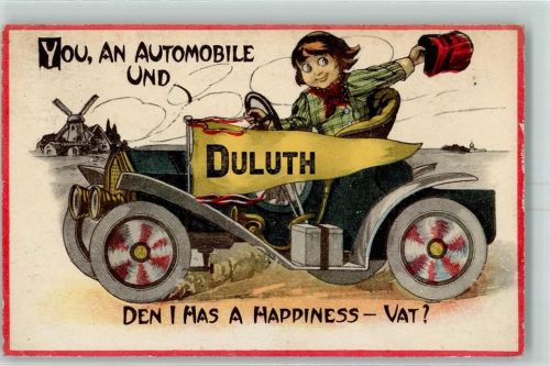 1913 You, an Automobile und Duluth AK