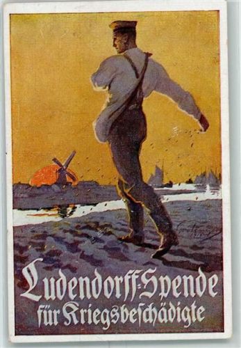 Ludendorff Spende sign. Fritz Grotemeyer AK