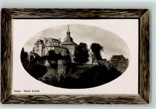 Siegen 1910 Oberes Schloss