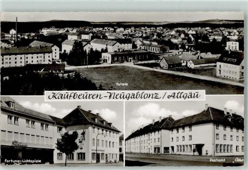 Neugablonz Fortuna-Lichtspiele Postamt