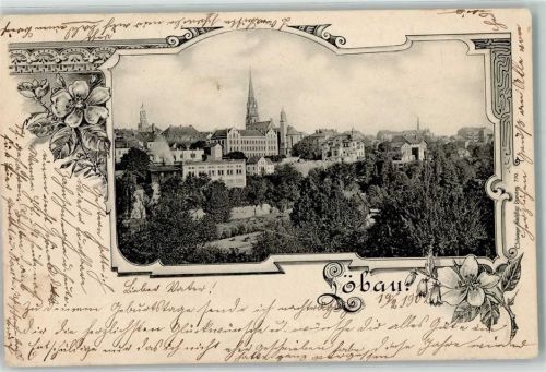 Löbau 1902 Ornament Blumen