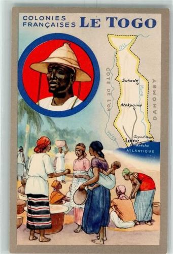 Colonies Francaises Volkstypen Markt
