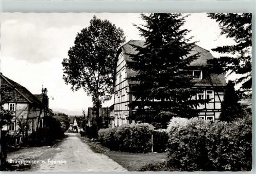 Bringhausen Gaststätte Pension Erholungsheim Edersee