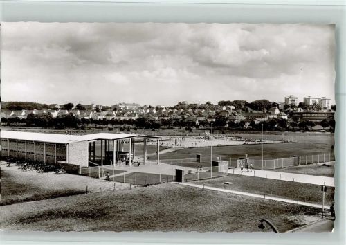35390 W6300 Gießen , Lahn 1965 - Freibad AK Gute Erhaltung