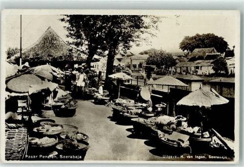 Surabaya Pasar Peneleh Marktszene