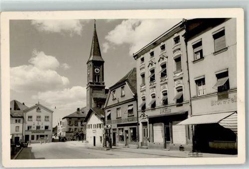 Osterhofen Sparkasse Bäckerei Kirche Tankstelle