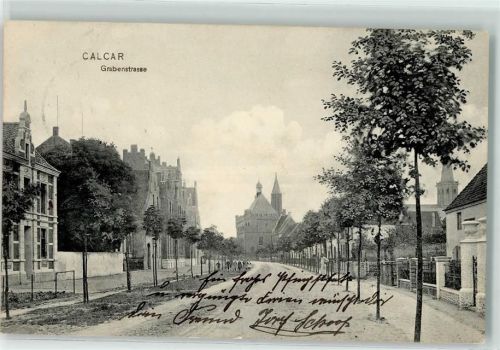 Kalkar 1909 Grabenstraße
