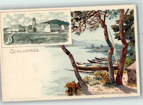 Schluchsee sign K. Mutter