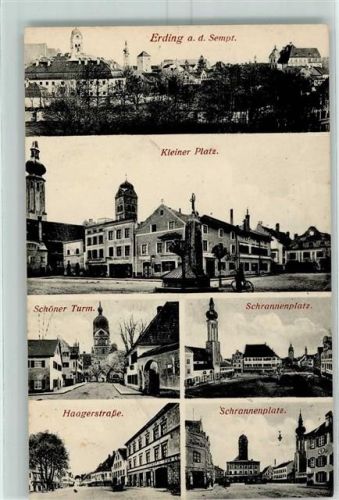 Erding Kleiner Platz Schöner Turm Schrannenplatz Haagerstraße