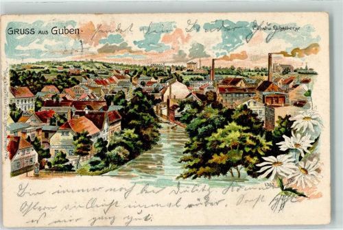 Guben 1909 Lubst Lubstberge