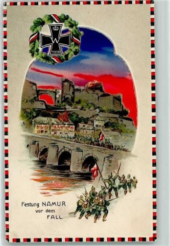 Namur WK I Festung Namur v. dem Fall Eisernes Kreuz