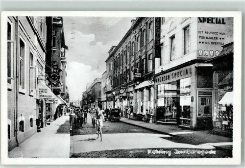Kolding Jernbanegade Oldtimer Fahrrad