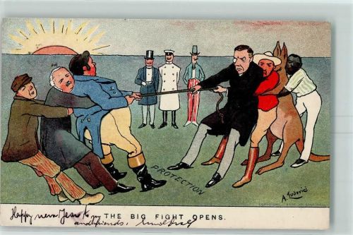 The Big Fight Open Protection sign. Anthony Ludovici