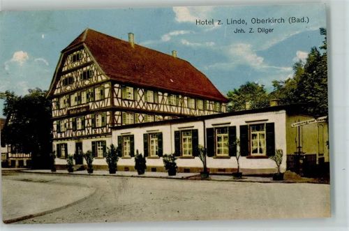 Oberkirch 1916 Hotel zur Linde , gute Erhaltung AK