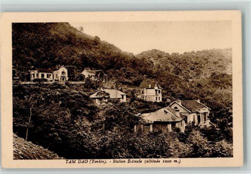 Tam Dao Tonkin - Station Estivale AK Kolonien