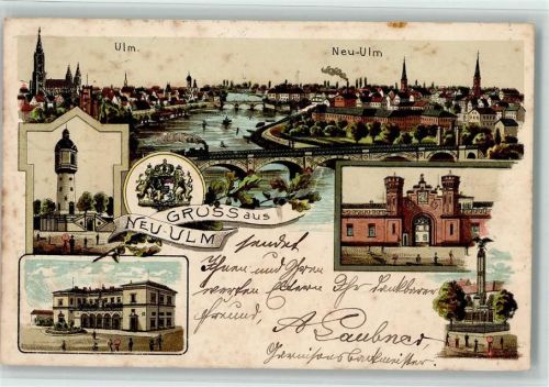 Neu-Ulm 1901 Ulm Neu-Ulm