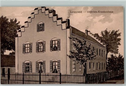 84085 W8301 Langquaid - Distrikts-Krankenhaus Zeichnung