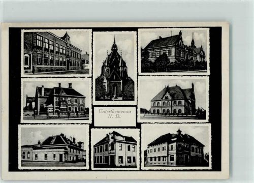 Breclav Ort lt. Stempel Unterthemenau
