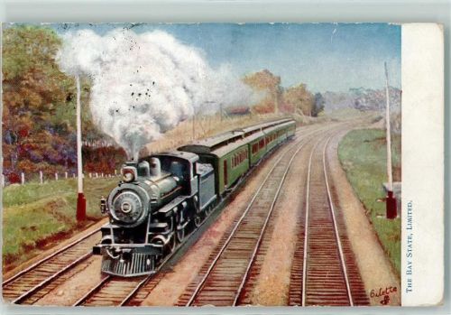 1907 Tucks Serie American Expresses 9316 the Bay State