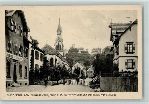 Hornberg 1929 Restauration zur Stadt Hornbeg, gute Erhaltung AK