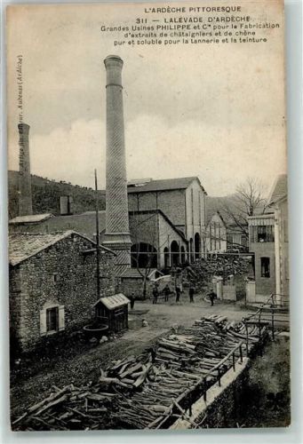 Lalevade-d'Ardeche 1914 Grandes Usines Philppe et Cle pour le Fabrication