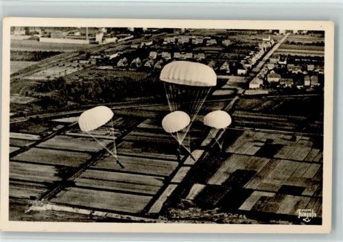 1939 WK II Fallschirmjäger - Horn Flieger Karten Nr. Sch102 - Unsere Luftwaffe
