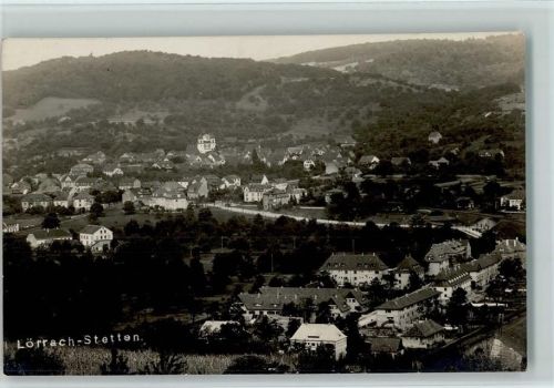 Stetten 1929 Panorama AK
