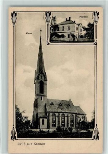 Kreinitz Kirche Pfarrhaus