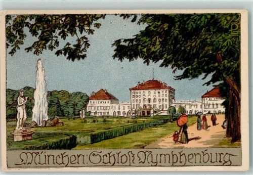 München Schloss Nymphenburg sign