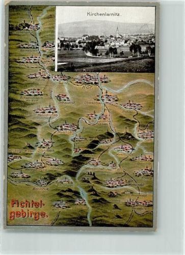 Kirchenlamitz Vogelschau Fichtelgebirge